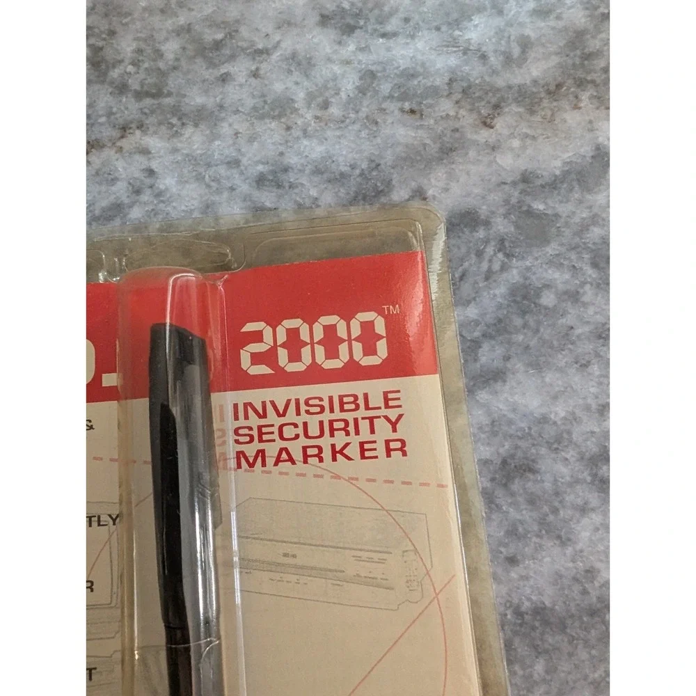 Ink Security Invisible Marking Kit Pen Sealed
